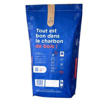 Charbon de bois qualité gastronomique Soler 40l