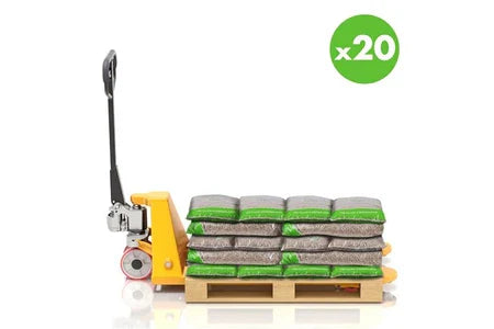 ENERVER Wood Pellets - Granulés De Bois Sac 15 Kg - X20 Sacs - 300kg