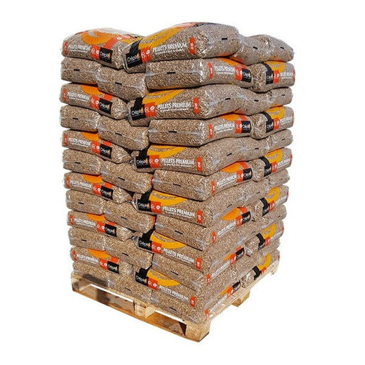 72 Säcke Holzpellets à 15 kg – MAXI Palette