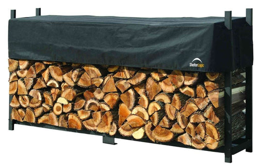 Abri bûches métal 240cm - SHELTER LOGIC