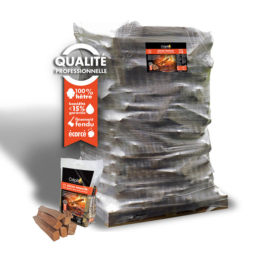Ballot bûches Premium spéciales cuisson feu de bois